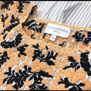 Mi Golondrina embroidered blouse